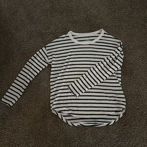 Time and TRU navy/white LONG SLEEVE Size: small